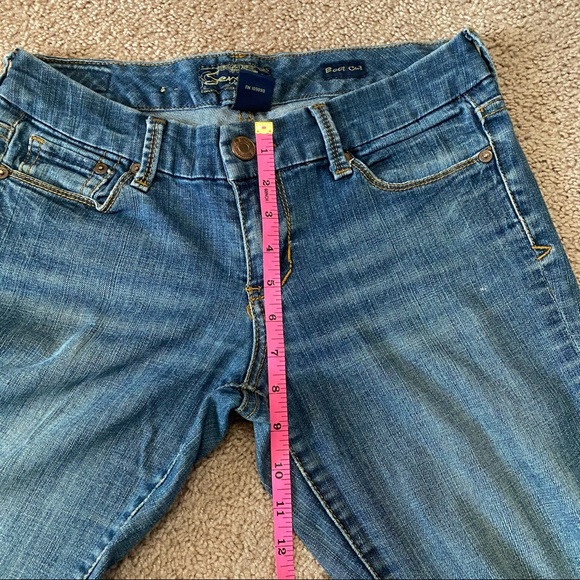 Seven7 bootcut Jeans size 29 mid-rise - Picture 14 of 14